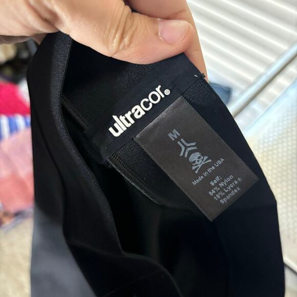 Ultracor x SoulCycle Scatter Skull Leggings Black Size M - Picture 5 of 5